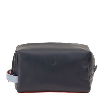 Dudu Leather Toiletry Bag Trousse Necessaire Navy