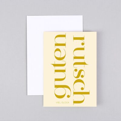 Tarjeta de Navidad Feliz Año Nuevo