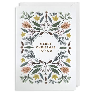 Merry Christmas to You - Single Card