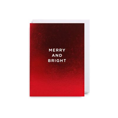 Merry and Bright - Single Card