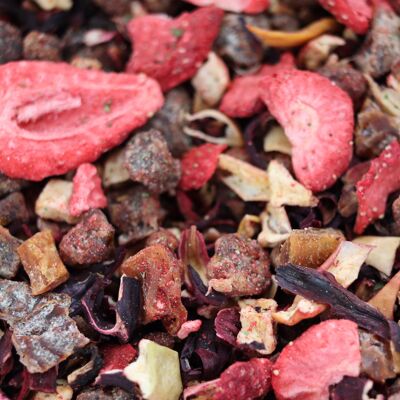 Infusión de fresa e hibisco - suelta 1 kg