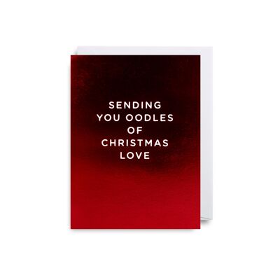 Sending Oodles of Christmas Love - Pack of 5 Cards