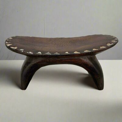 Appuie-tête Baoulé vintage 9 cm #01