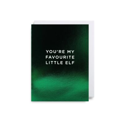 You're My Favourite Elf - Pack of 5 Cards
