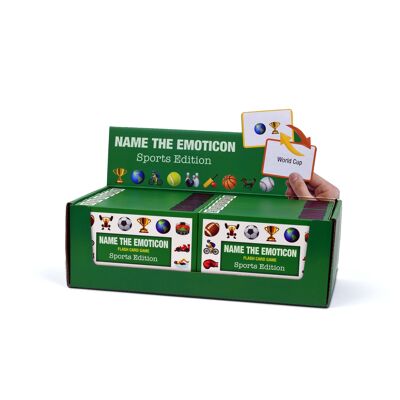 Name the Emoticon Card Game - Sports Edition