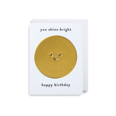 You Shine Bright: Birthday Card