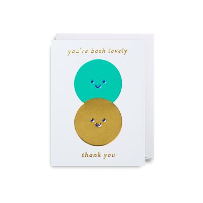 You're Both Lovely: Thank You Card