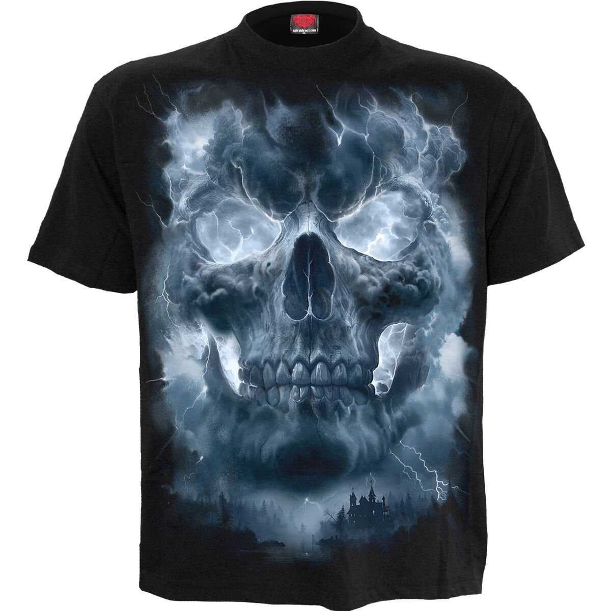 GRAVE SKIES - T-shirt noir