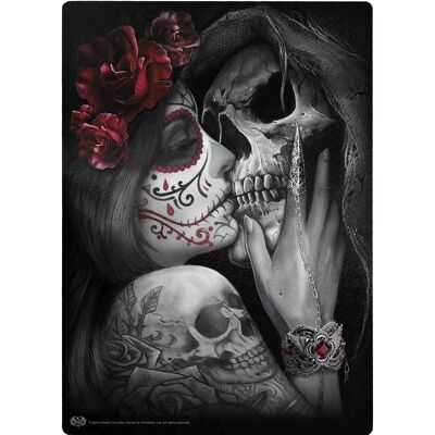 DEAD KISS - Tagliere in vetro (rettangolare)