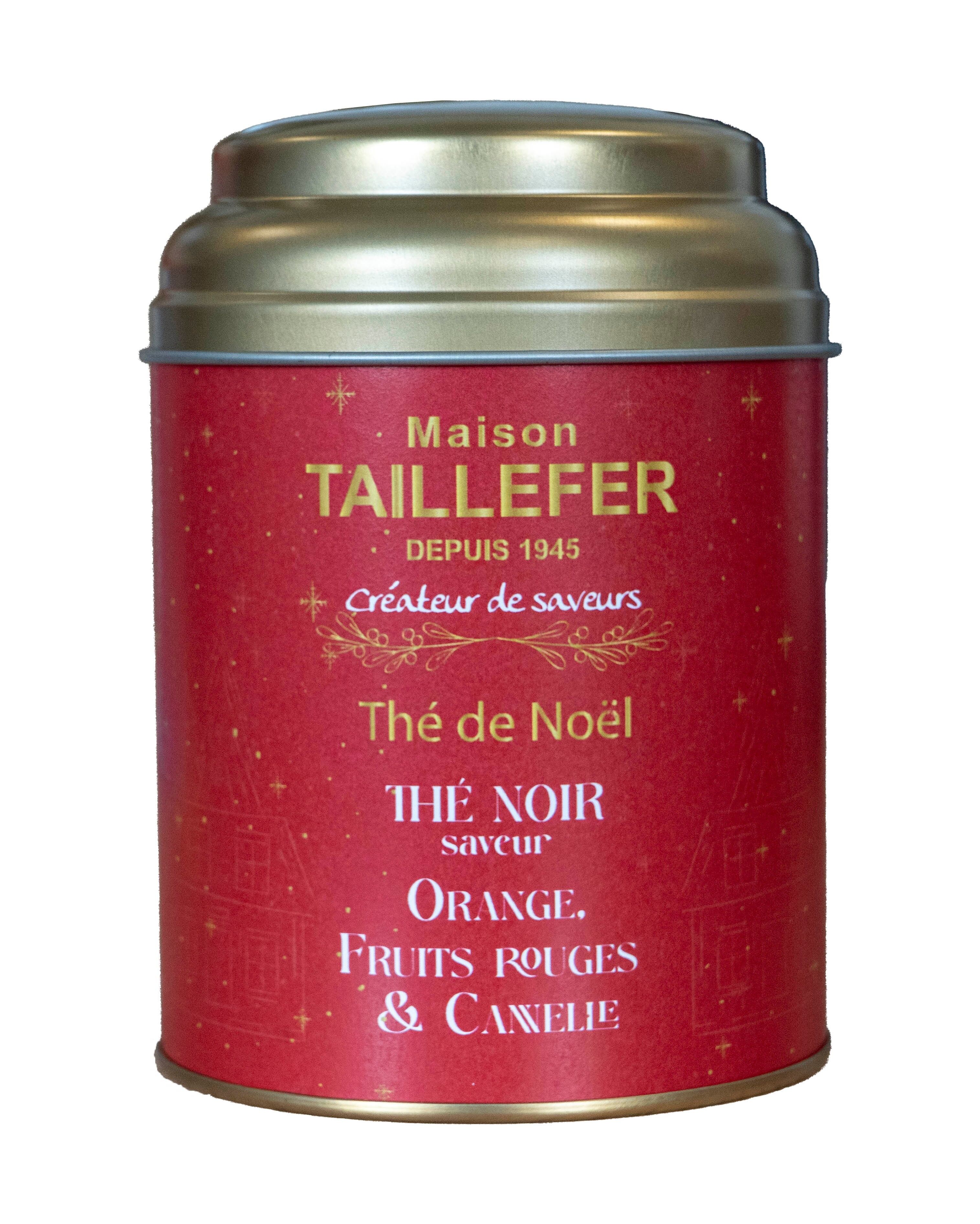 Thé noir de Noël "Collection Rouge & Or" boite 100g MT