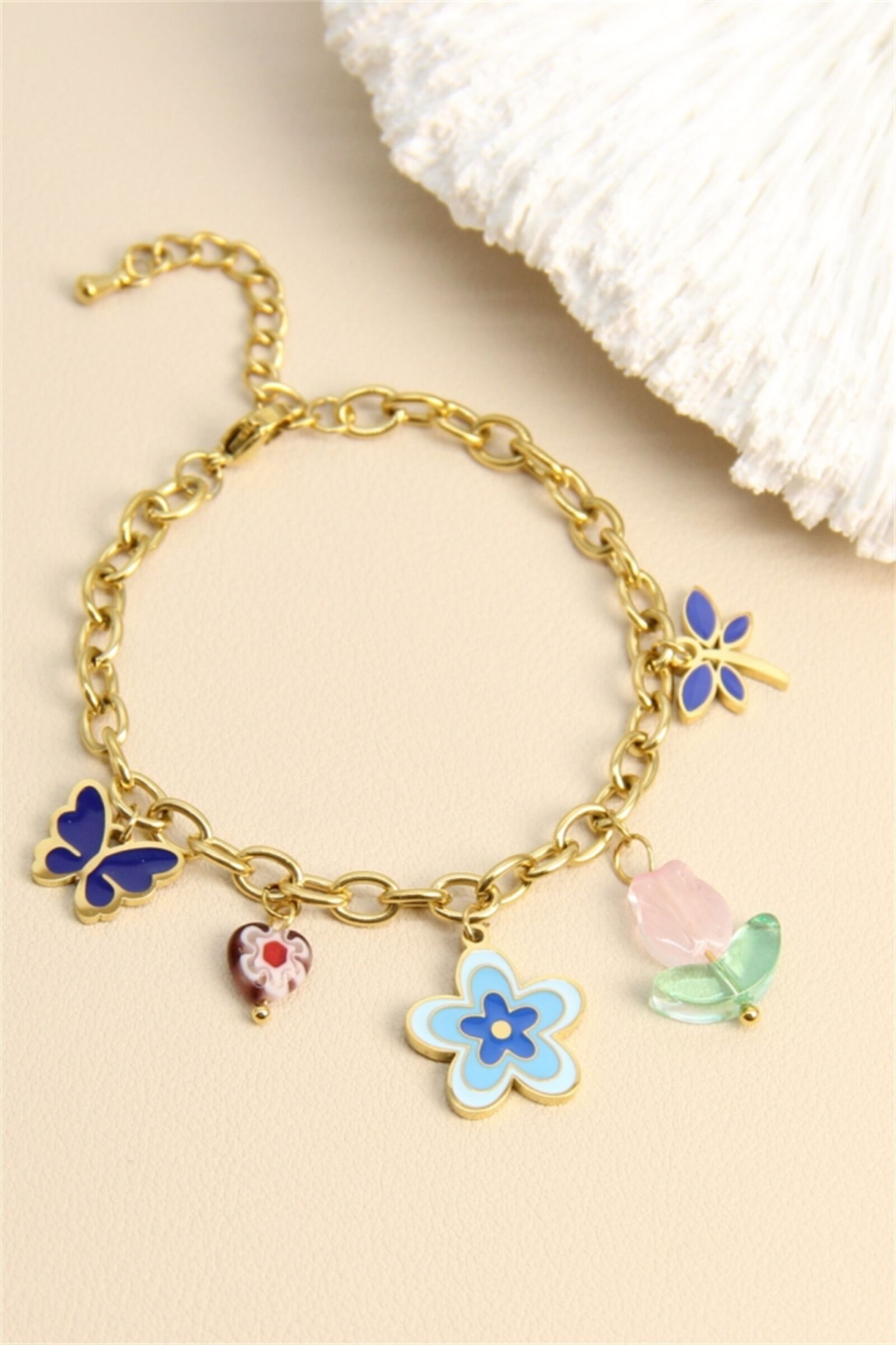 Armband „Enchanted Garden“ – Edelstahl