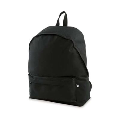 Mochila Escolar Color Básico Negro
