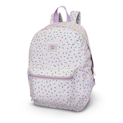 Mochila escolar llena de felicidad