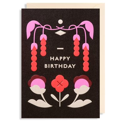 Berry Blossom: Birthday Card
