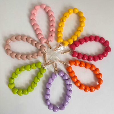 Large Heart Phone Cord | Different Variants
