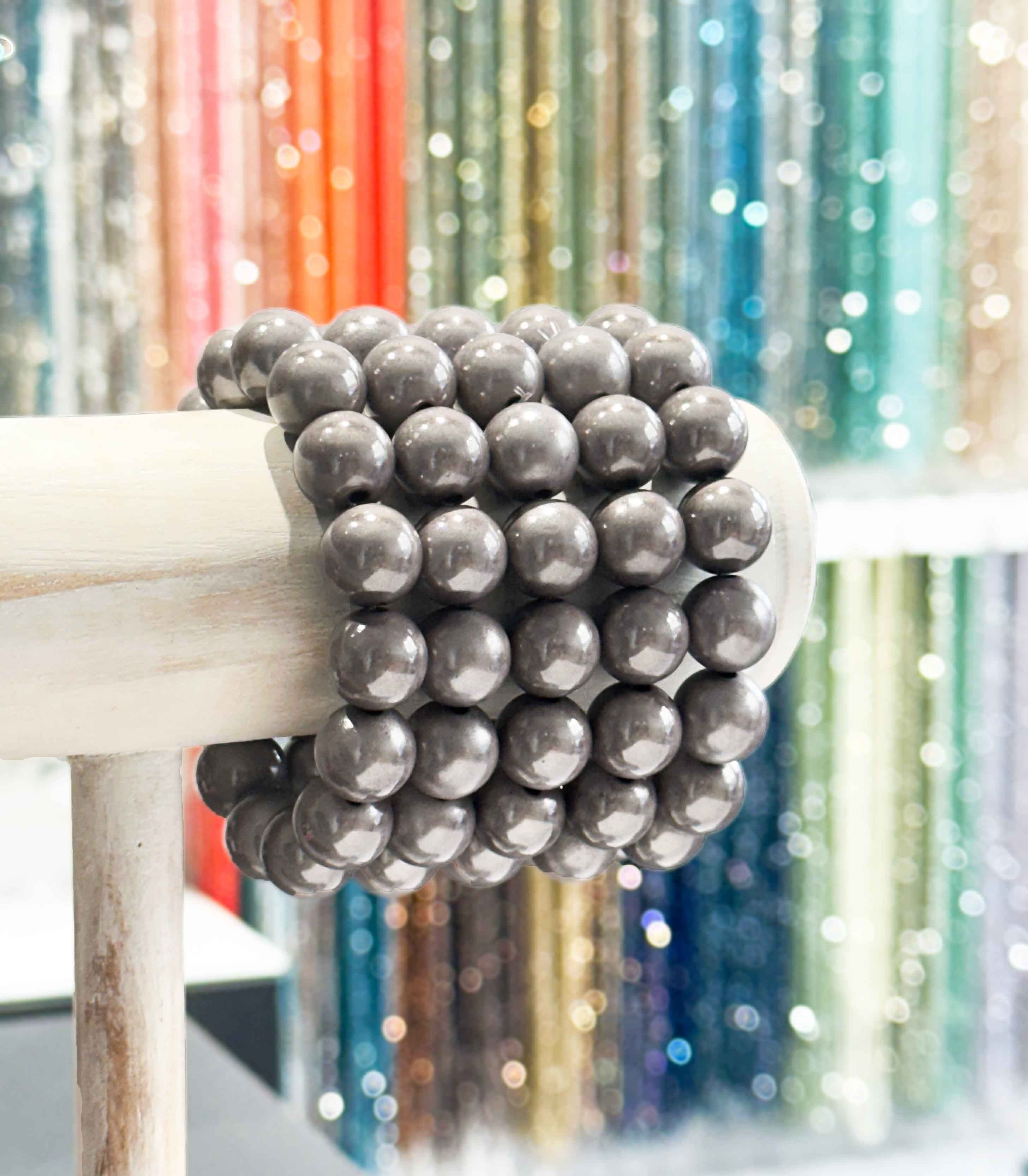 Cinturino in resina da 14 mm - Modello colore grigio talpa