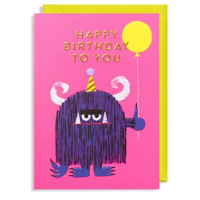 Birthday Grouch: Birthday Card