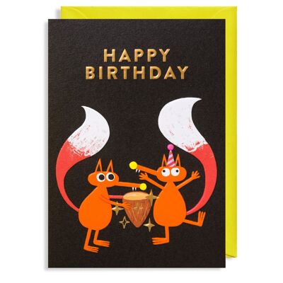 Forest Party: Birthday Card