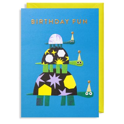 Party Hats For Everyone: Birthday Card