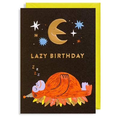 Lazy Day: Birthday Card