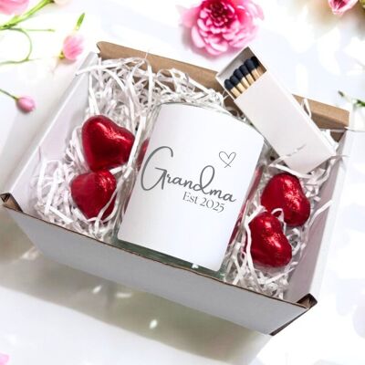 Nonna Est.Set regalo di candele 2025 |