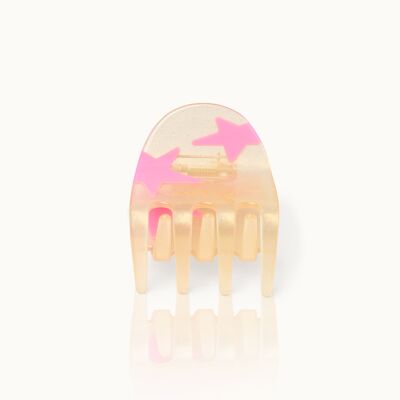 Hair clip Star Pink Gold