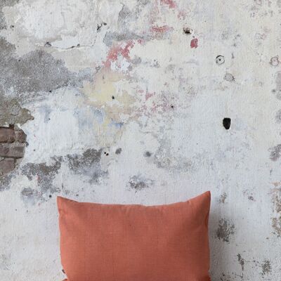 Striped Organic Cotton Cushion | 40×60 cm