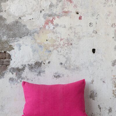Striped Organic Cotton Cushion | 40×60 cm