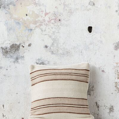 Cojín bereber vintage a rayas | 45×45 cm