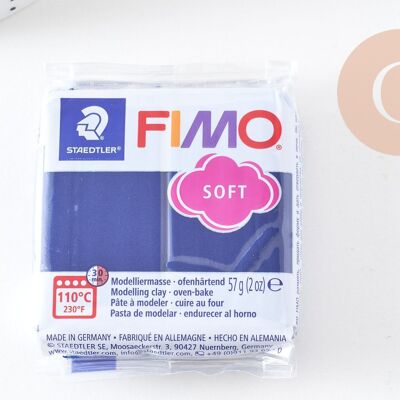 Opaque Fimo polymer clay - Windsor Blue x57g (G10603)