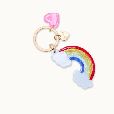 Rainbow keychain