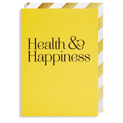 Health & Happiness