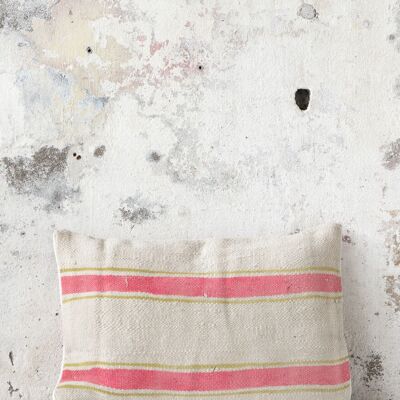 Striped Berber Vintage Pillow 779 | 60×40 cm