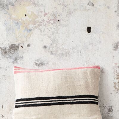 Striped Berber Vintage Pillow 779 | 60×40 cm