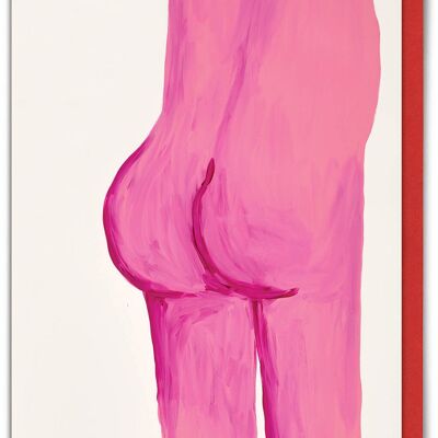 Lustige Valentinstagskarte von David Shrigley – Schau dir diesen Hintern an