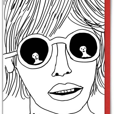 Biglietto di San Valentino divertente di David Shrigley - Ti ho amato