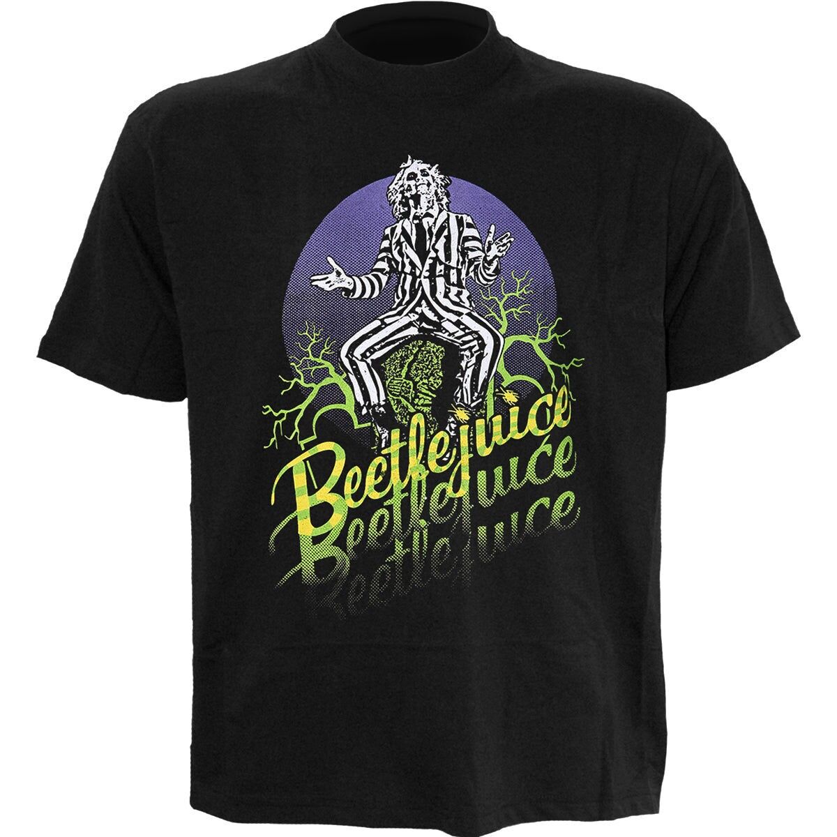 BEETLEJUICE - TRIPLE B - T-shirt imprimé sur le devant Noir