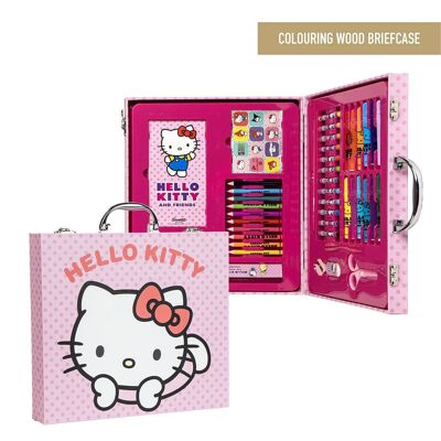 SET VALIGIA COLORABILE HELLO KITTY - 2700001797