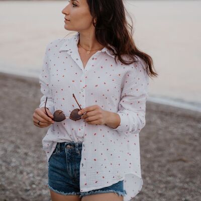 Oversize muslin blouse “Maja” • Little Love Edition