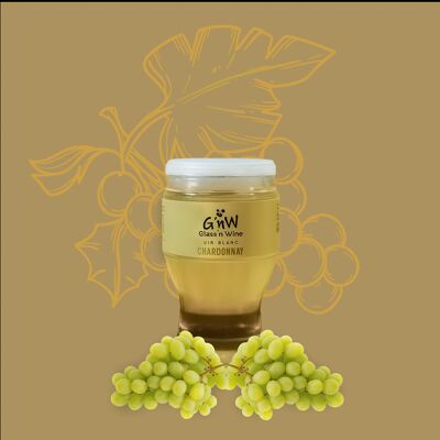 GLASS N WINE VIN BLANC AU VERRE PET OPERCULE 187 ML A DEGUSTER PARTOUT OU VOUS LE SOUHAITEZ