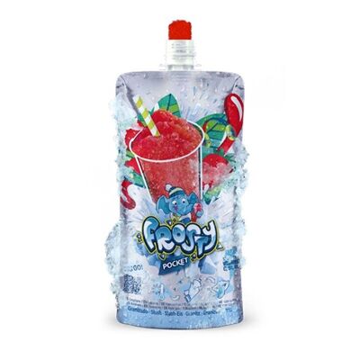Granizado instantáneo de bolsillo Frosty® con sabor a fresa, 160 g