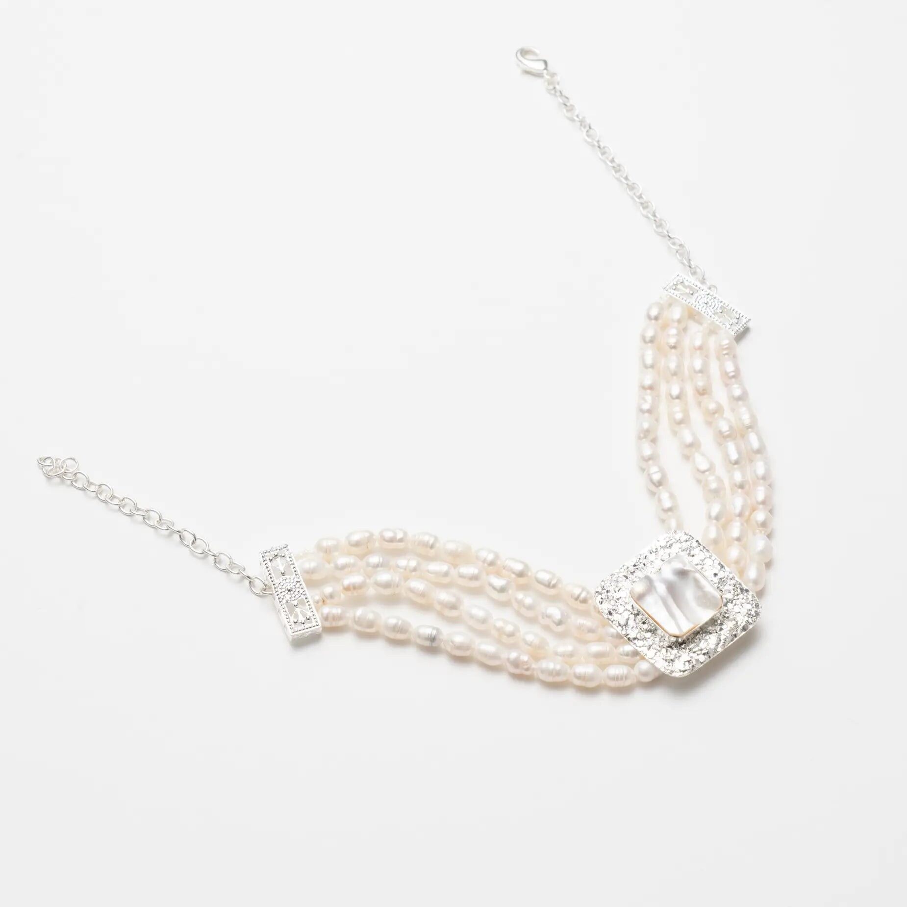 Choker Trier Ed. Perle d'argento limitate