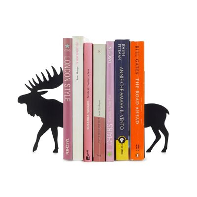 Serre-livres / Moose bookends