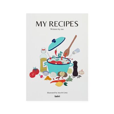 Carnet / Libreta My Recipes