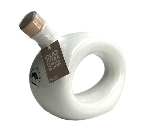 Achat Mini burette Amphora 95 ml en céramique grise, Masseria en gros