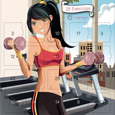 25 Day Fitness Calendar 25 Exercises