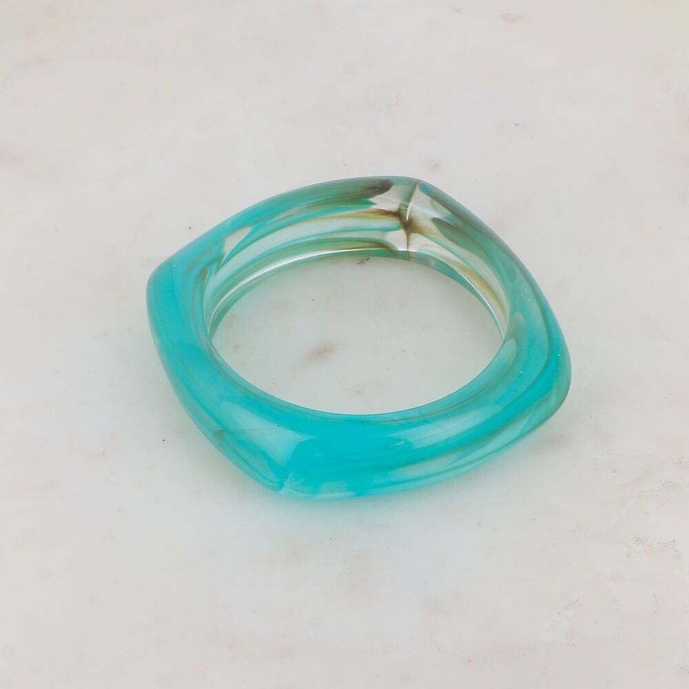 Jonc géométrique fermé en résine colorée - IKS3206B0300X