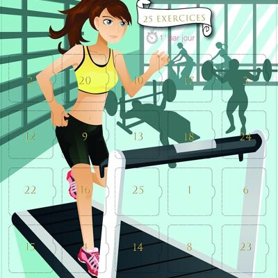 Calendrier 25 jours Avant le Marathon