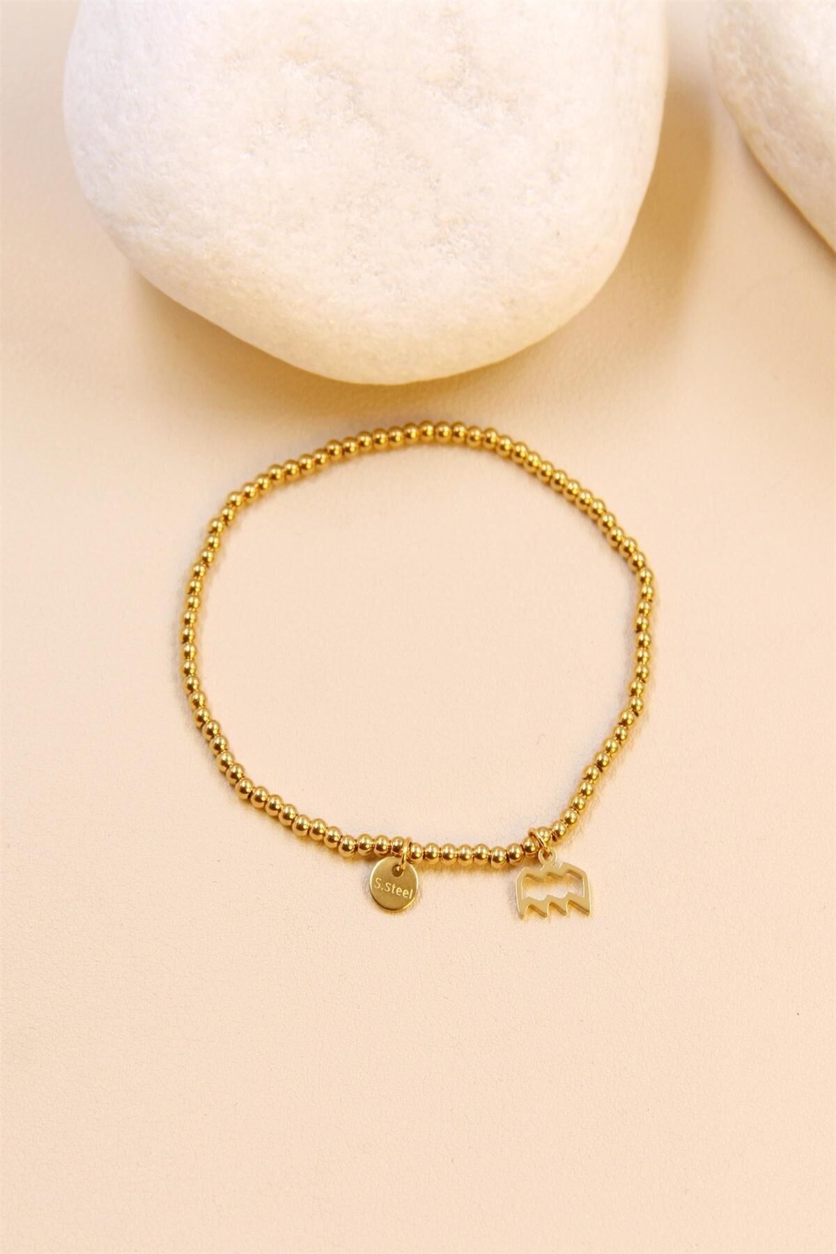 Wassermann Sternzeichen Armband aus Edelstahl