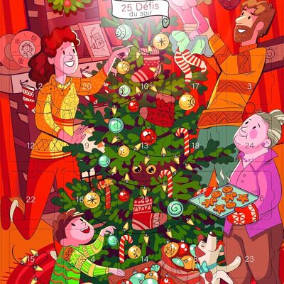 Advent Calendar 25 Family Challenges